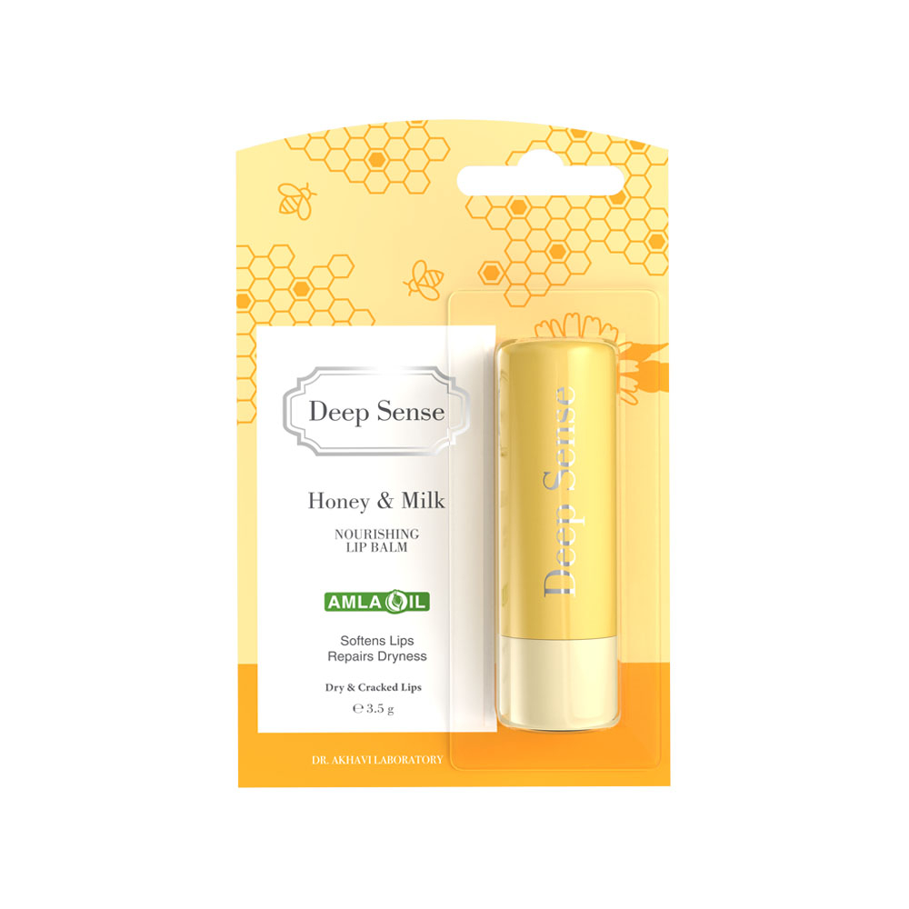 تصویر بالم لب دیپ سنس مدل شیر و عسل 3.5 گرم